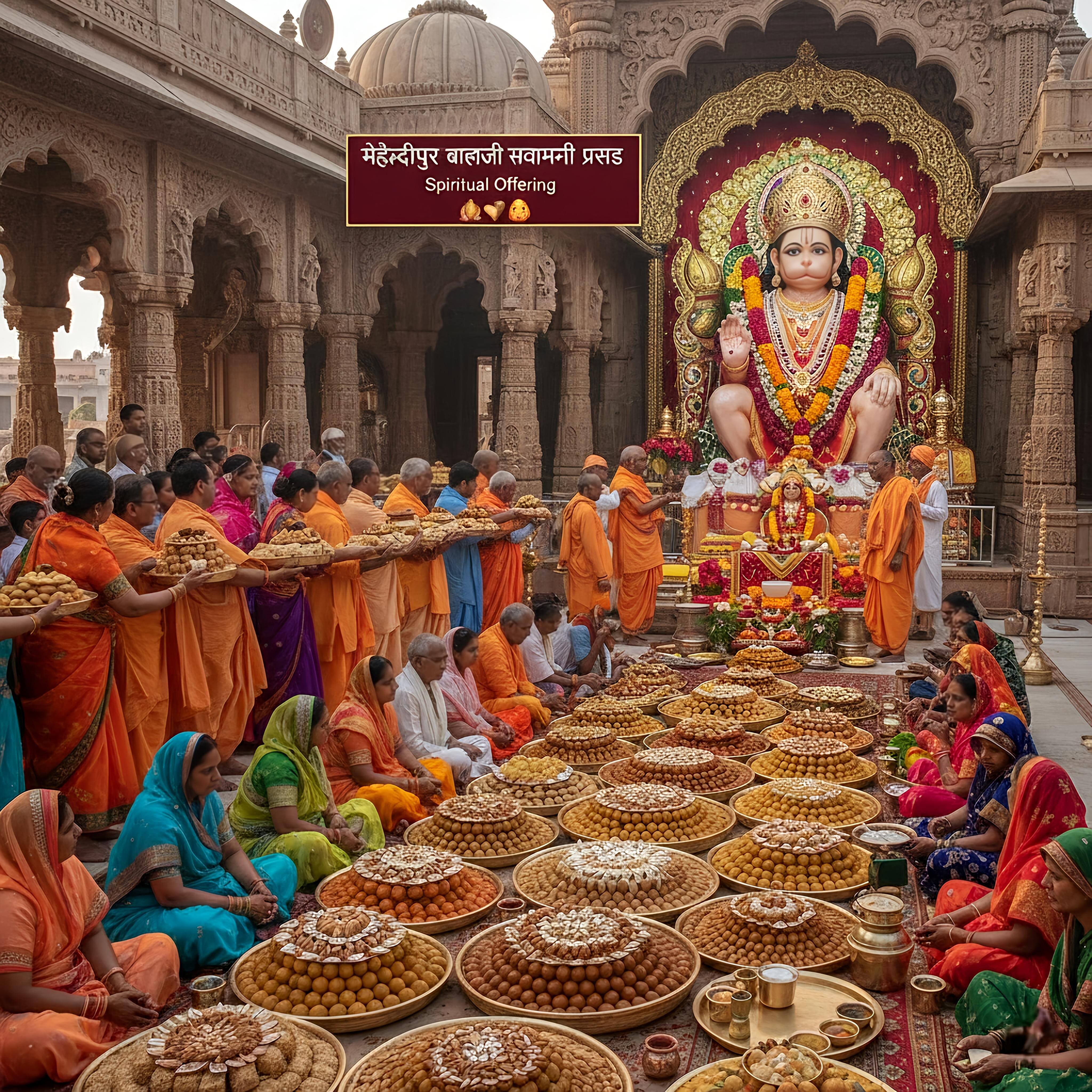 The Spiritual Meaning Behind Mehandipur Balaji Sawamani Offering - Mehandipur Balaji